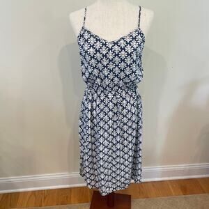 Gap Spaghetti Strap Elastic Waist Sundress Sz M